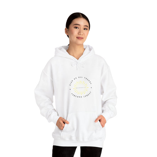 Inspirational Unisex Hoodie - 'I Can Do All Things Through Christ' Sweatshirt